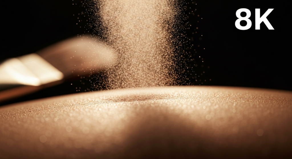 Jak nakładać podkład mineralny dla nieskazitelnego blasku.