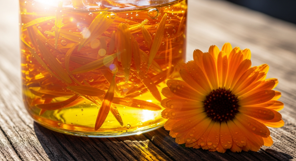 Macerat z nagietka jak zrobić – Czyste piękno DIY